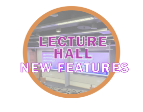 New features in Lecture hall 2024 icon (2025)